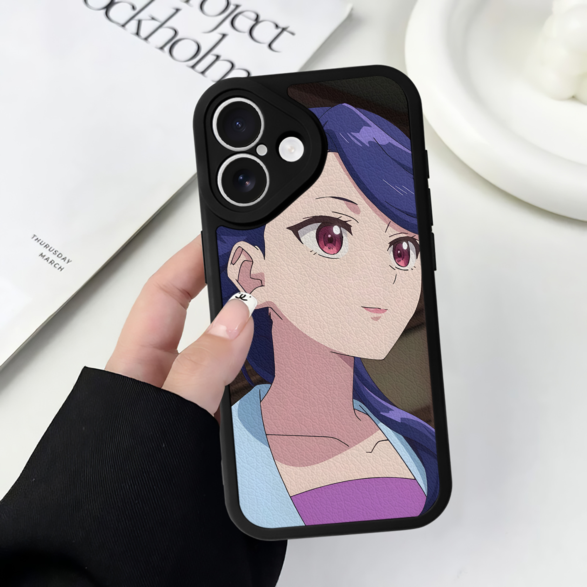 薬屋のひとりごと The Apothecary Diaries 【iPhone 16シリーズ対応】シリコンスマホケース（レザー調） 材質：シリコン